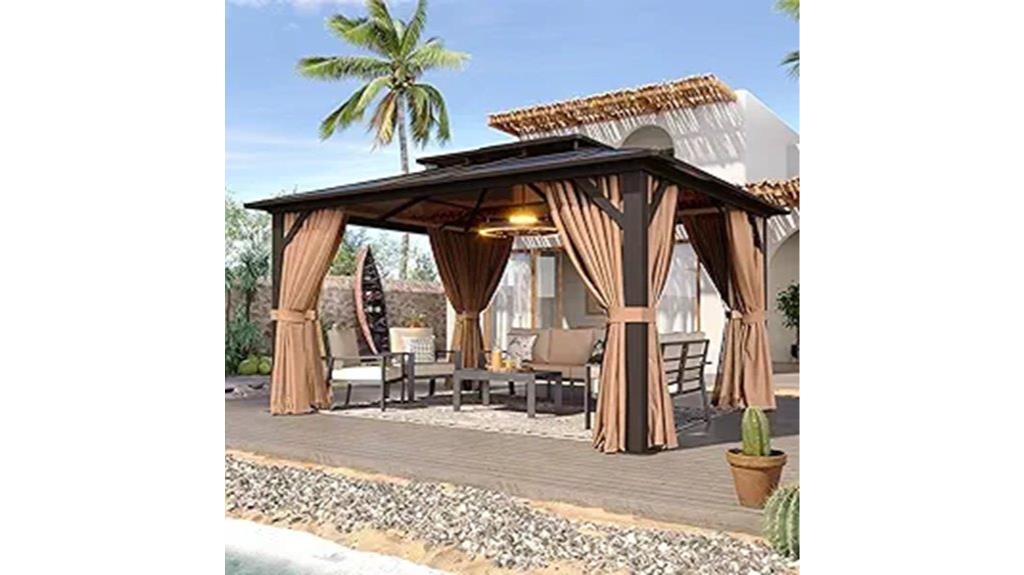 large covered outdoor shelter
