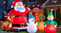 large festive outdoor inflatables