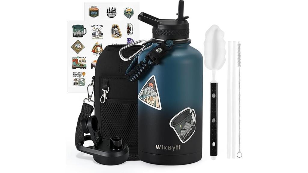 large insulated water bottle