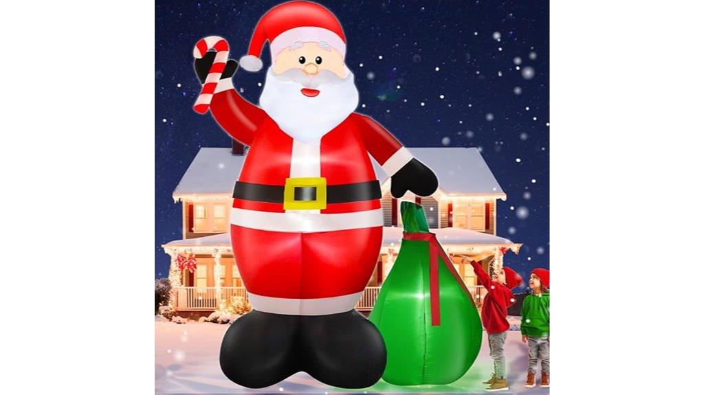 large led christmas inflatables