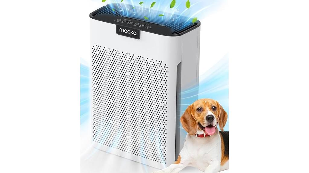 large room washable filter air purifier
