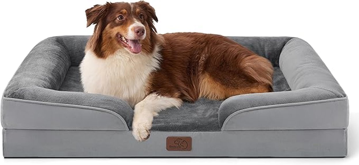 large washable waterproof dog bed