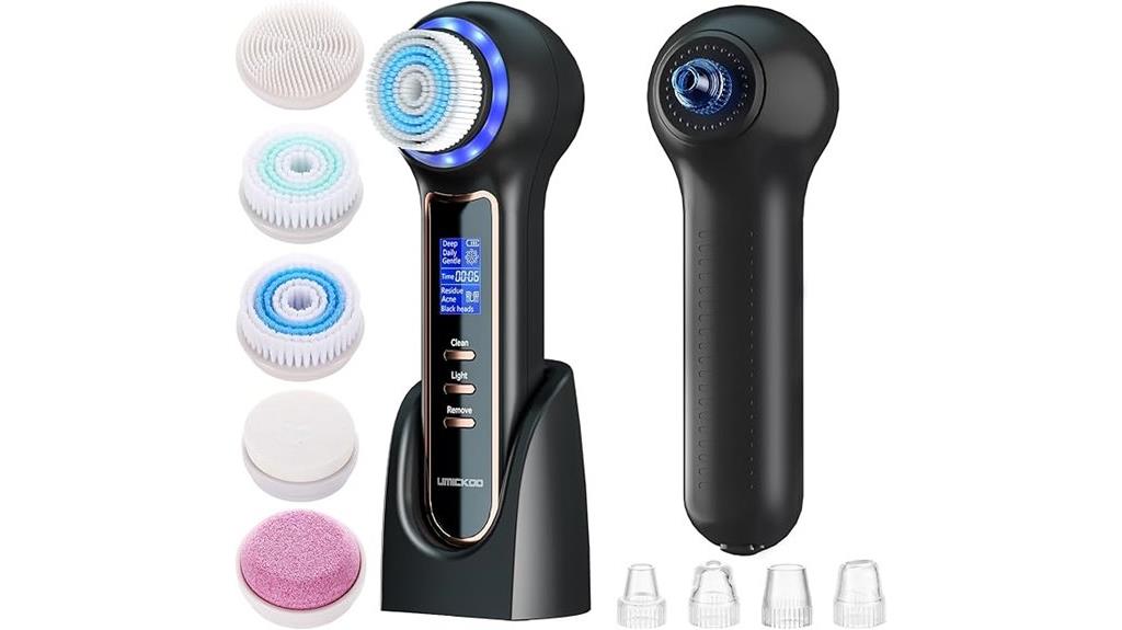 lcd waterproof exfoliation brush