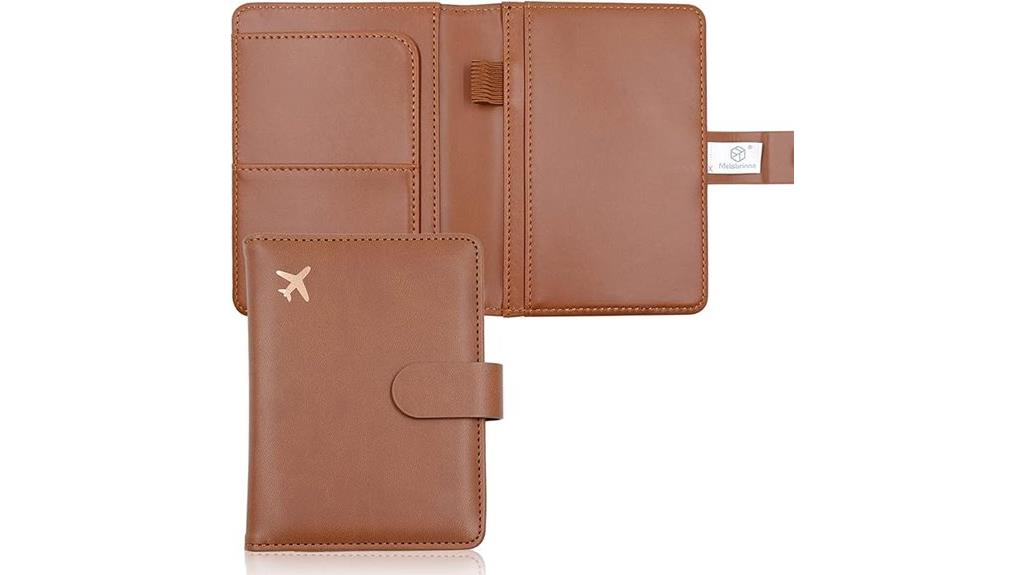 leather passport holder