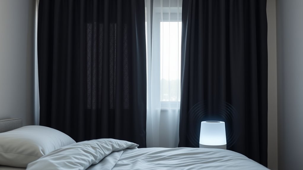 light blocking noise reduction