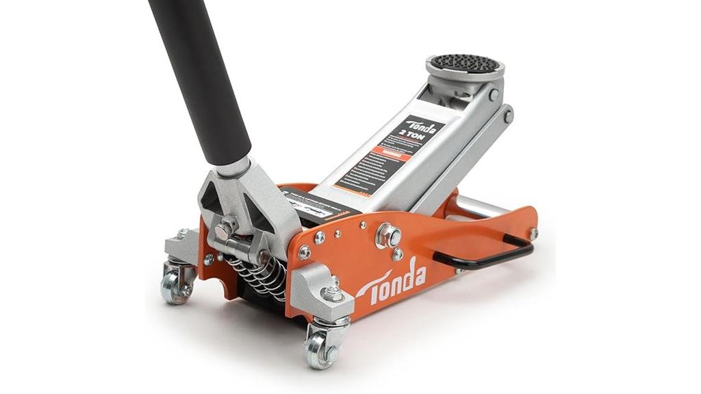 lightweight 2 ton hydraulic jack