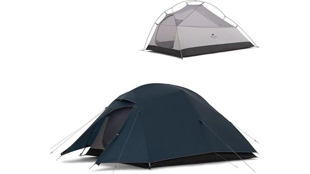 lightweight 3 person backpacking tent