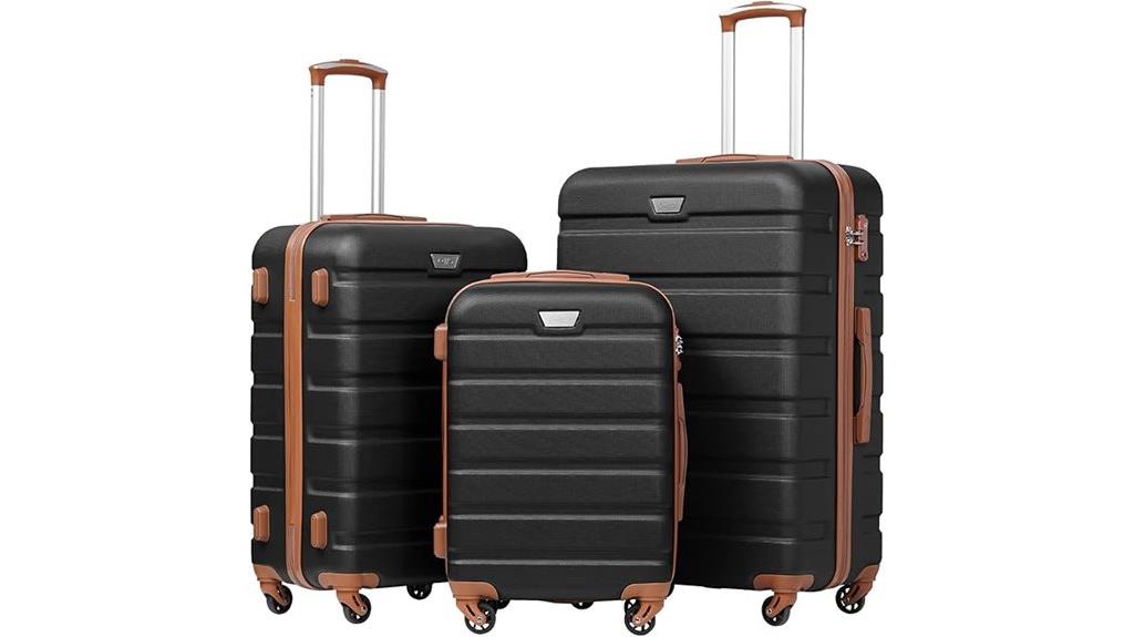 lightweight spinner luggage set