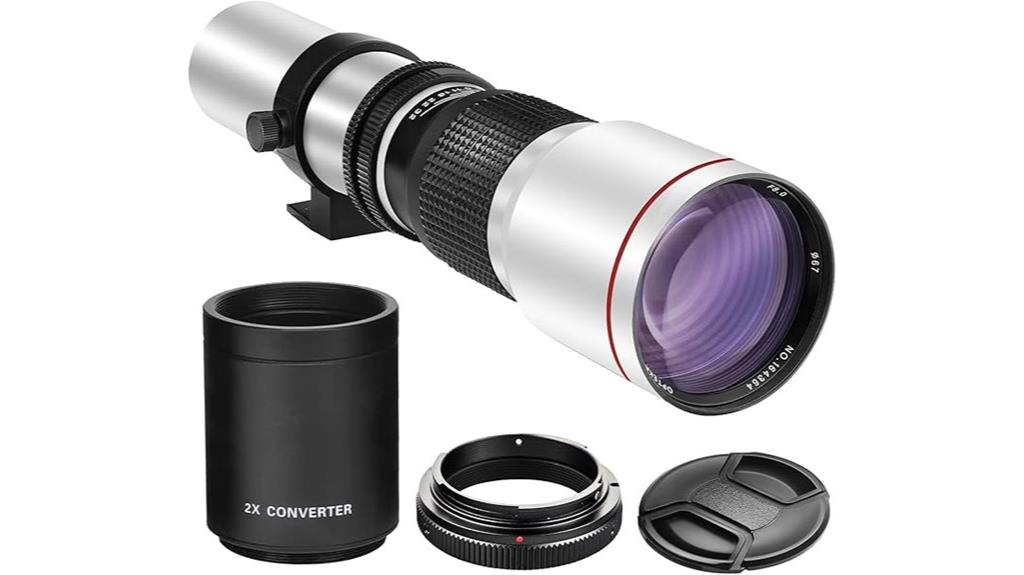 long range telephoto lens