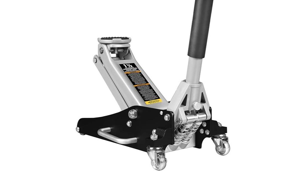 low profile steel jack
