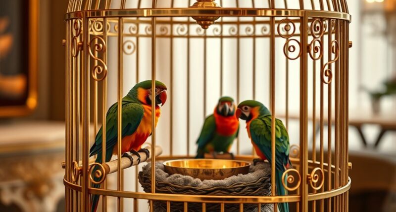 luxury bird cage collection