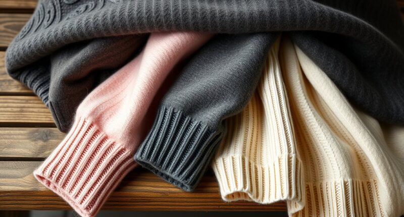 luxury cashmere sweater collection