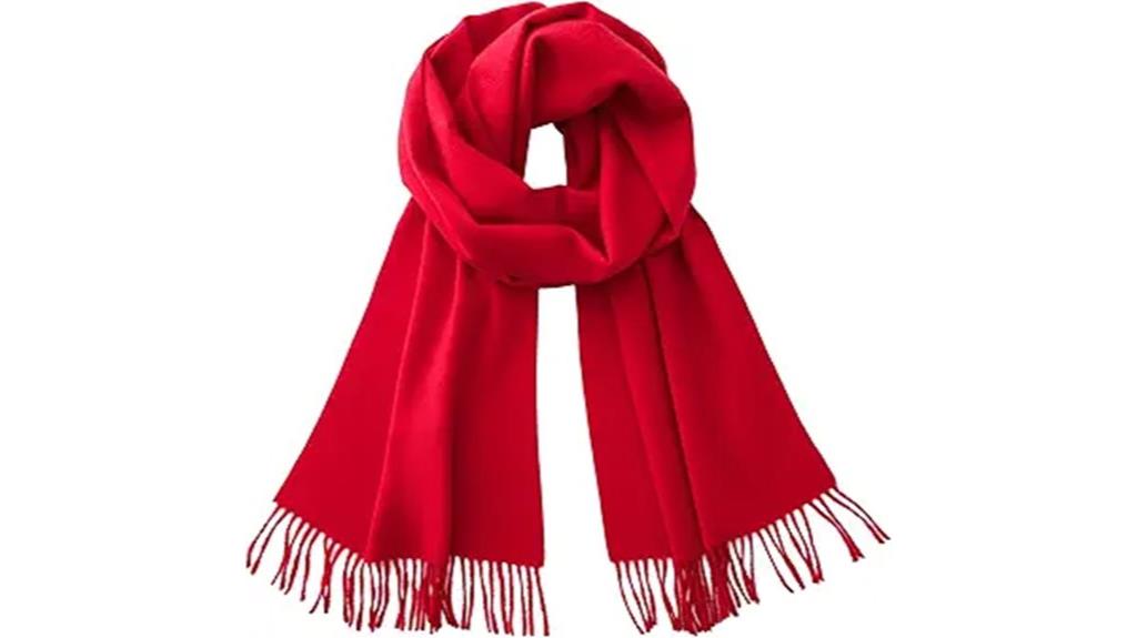 luxury cashmere unisex scarf