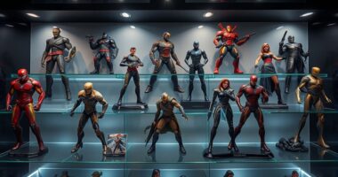luxury collectible action figures
