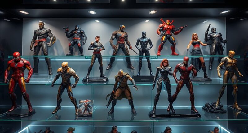 luxury collectible action figures