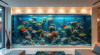 luxury home aquarium designs