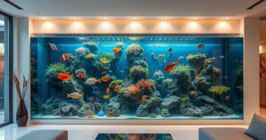 luxury home aquarium designs