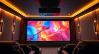 luxury home theater projectors