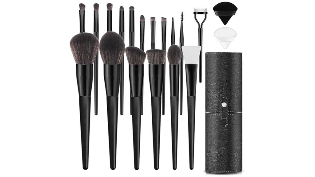 luxury makeup brushes set