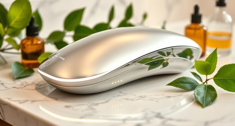 luxury microcurrent facial devices