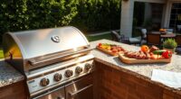 luxury outdoor grilling options