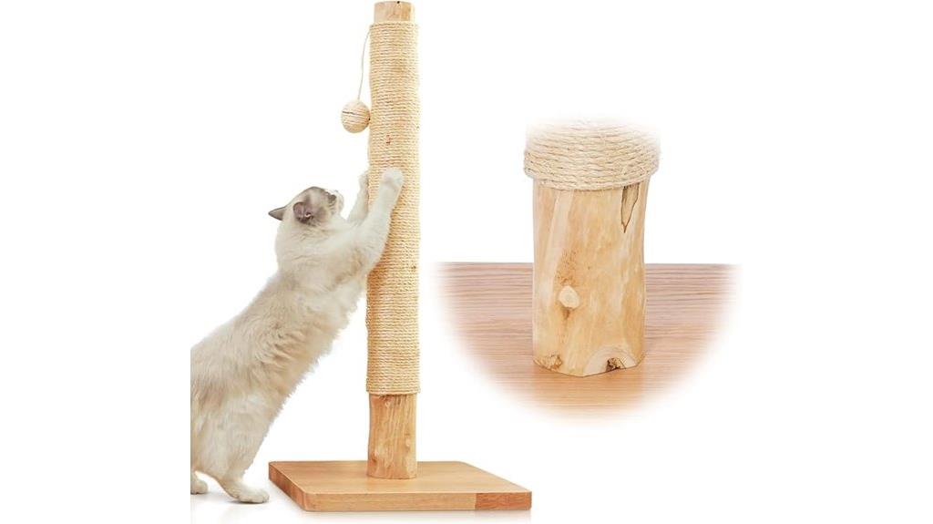 luxury pear wood scratcher
