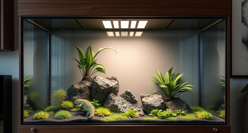 luxury reptile terrarium designs