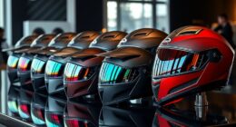 luxury safety motorcycle helmets