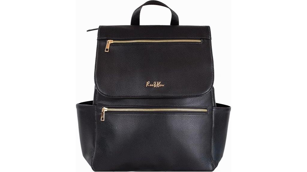 luxury vegan baby backpack