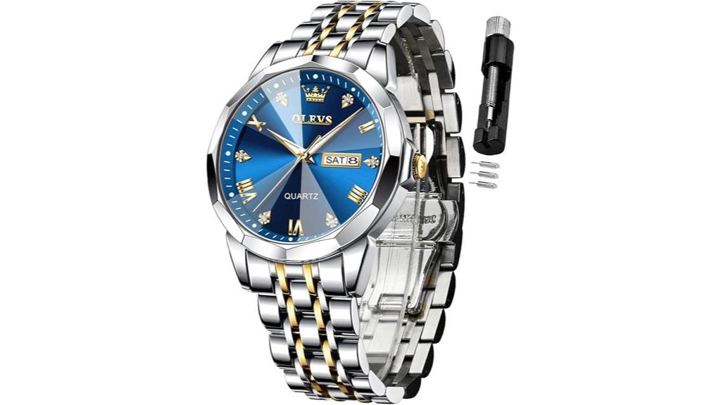 men s elegant diamond watch