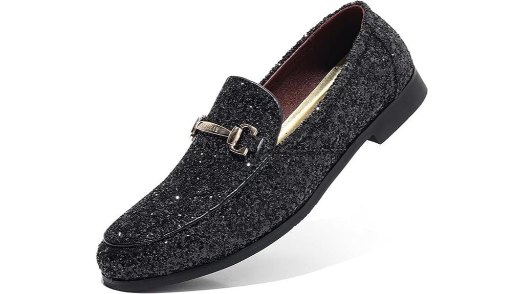 men s glitter dress shoes