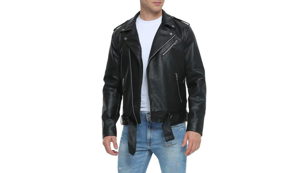 men s stylish leather jacket