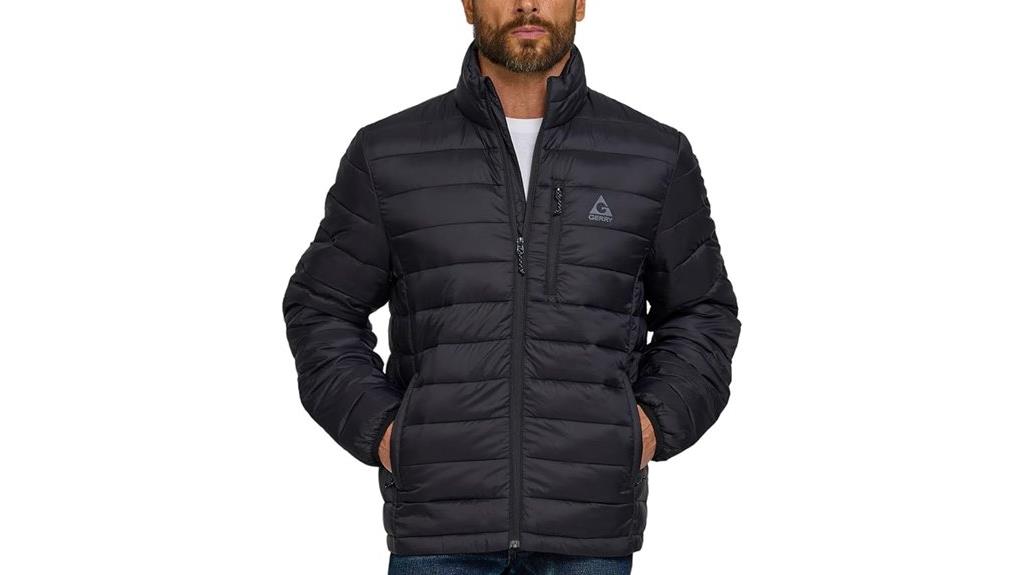 men s warm lightweight jacket
