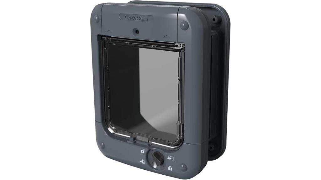 microchip activated cat flap