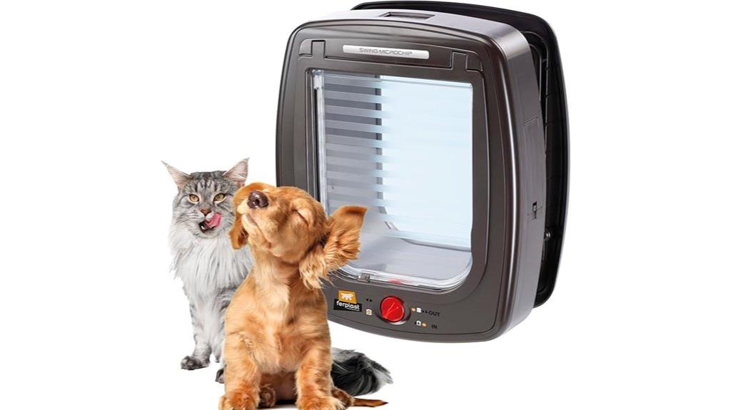 microchip activated cat flap