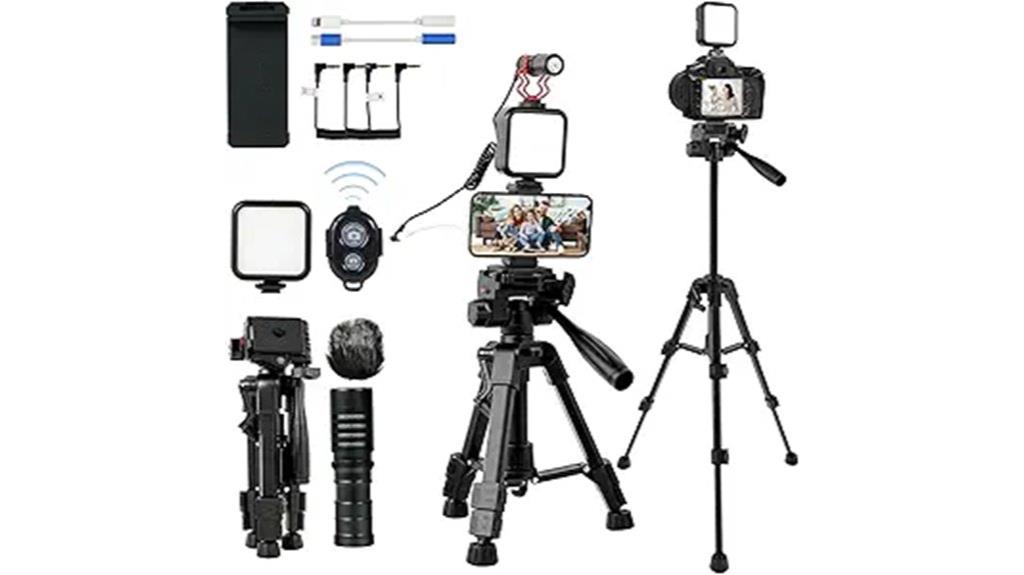 mobile video recording set