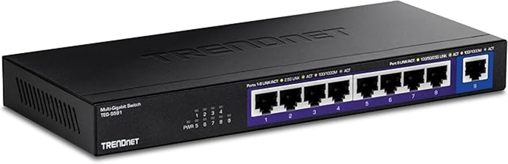 multi gig 9 port switch