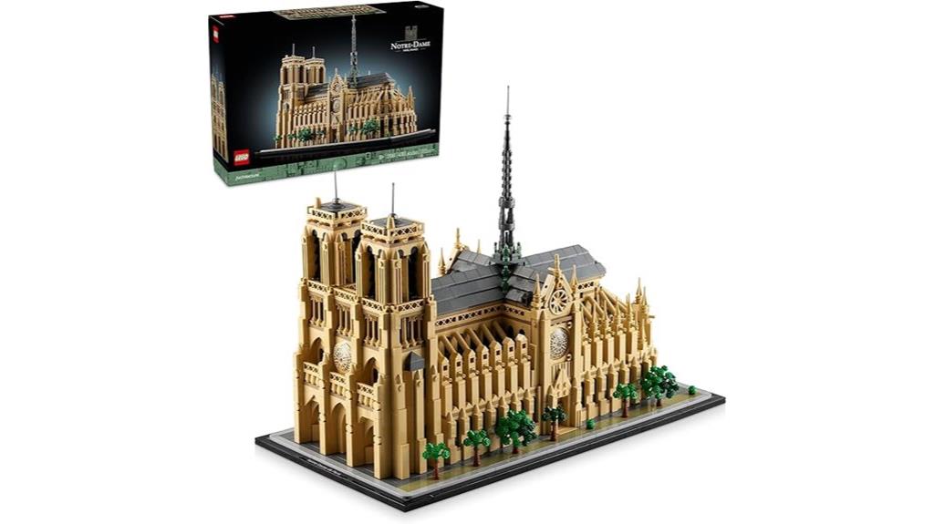 notre dame paris lego model