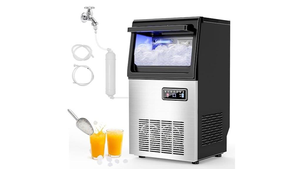 nugget ice maker capacity