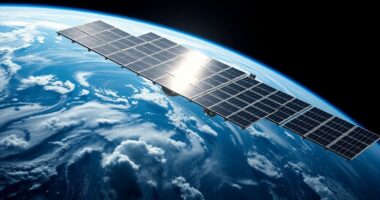 orbit based solar energy transmission