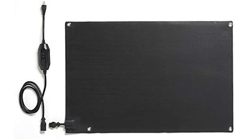 outdoor entrance snow melting mats