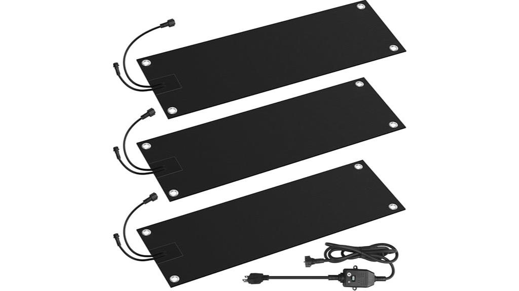 outdoor snow melting mats