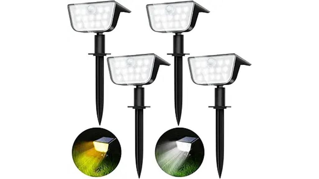 outdoor solar spot lights