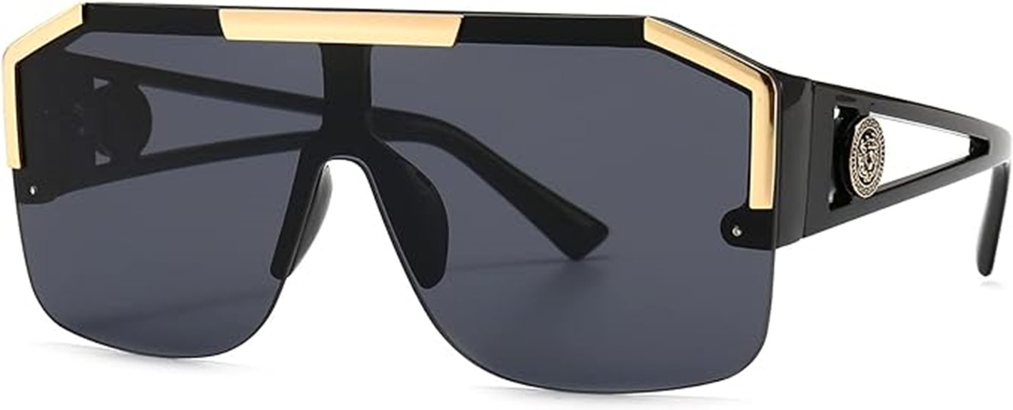 oversized unisex sunglasses style