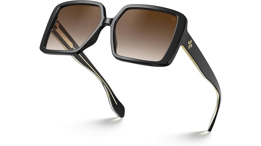 oversized women s square sunglasses