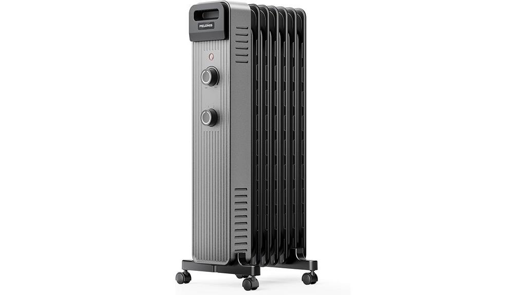 pelonis 1500w oil heater