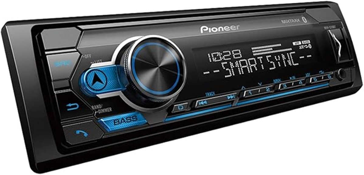 pioneer mvh s310bt media receiver