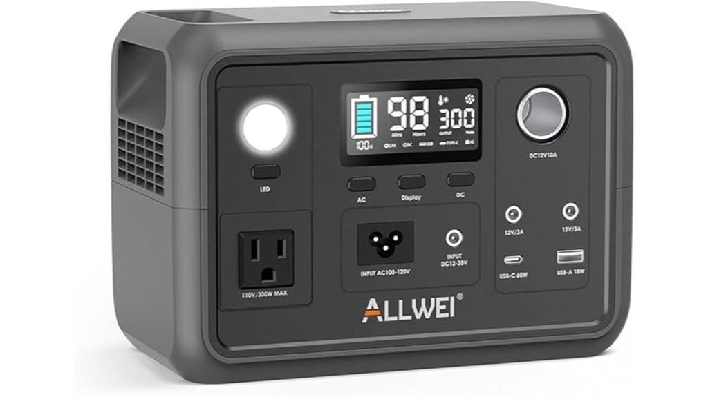 portable 256wh solar power