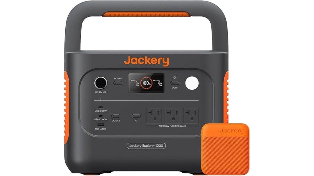 portable jackery explorer 1000
