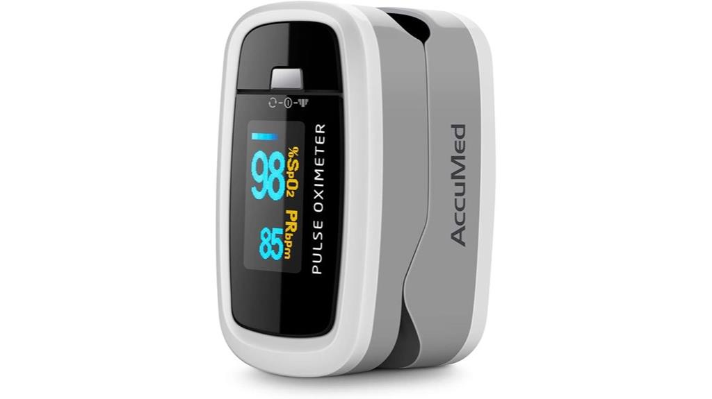 portable led pulse oximeter